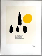 Joan Miro, Parler Seul, Galerie Maeght, Numbered Print, 2004
