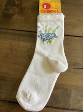 Gymboree Splash Turtle Fish 4-5 Years Shoe Size 10 11 Vintage 2004 Socks