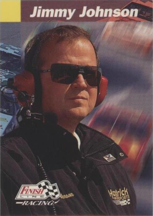 1993 Pro Set Finish Line - Jimmy Johnson #132 - 1 of 1