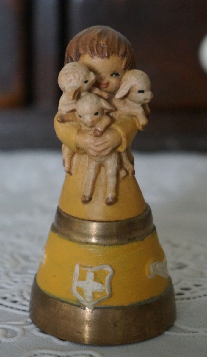 VINTAGE ANRI Ferrandiz Wood Carving Figurine Spring Arrivals VINTAGE ANRI Ferrandiz Wood Carving Figurine Spring Arrivals