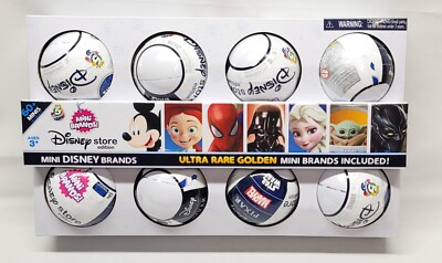 Set Of 8 Disney Store Mini Brands! 5 Surprise Series With Ultra Rare Golden NEW