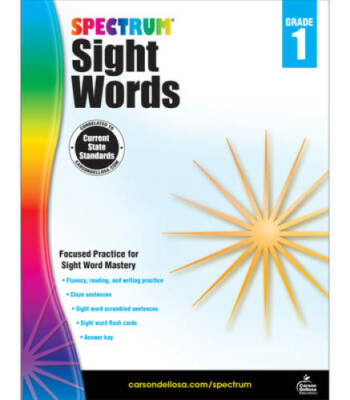 Spectrum Sight Words, Grade 1 - Paperback By Spectrum - GOOD