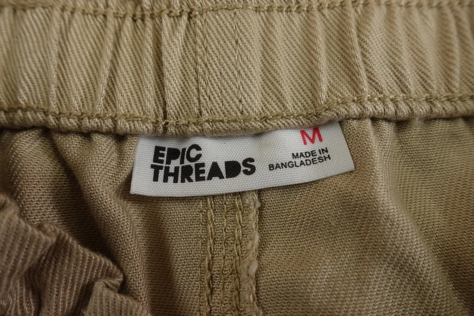 Joggers cargo Epic Threads para niños talla mediana arena cintura elástica nuevos con etiquetas Foto 2 de 4