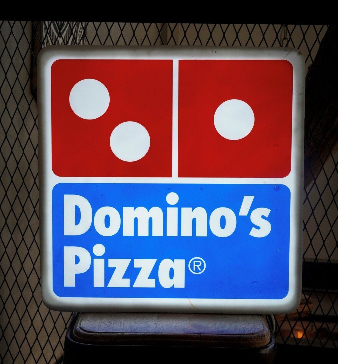 Old Dominos Logo Domino's Pin Pizza Miniature Button 1:12 Scale Etsy