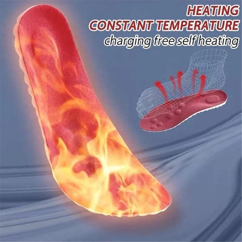 Comfort Casual Shock-Absorbing Starter Constant Temperature 4D U-Shape Insoles - Picture 3 of 15