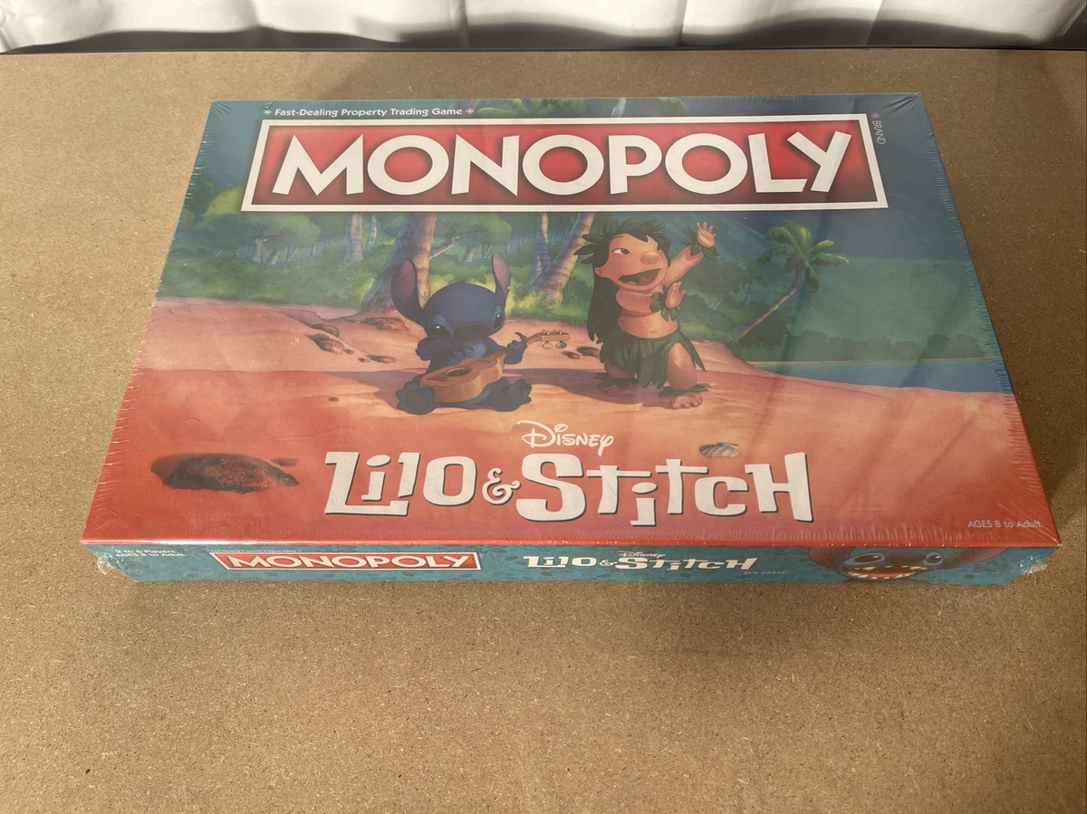 MONOPOLY: Disney Lilo & Stitch Board Game SEALED UNOPENED FREE SHIPPING