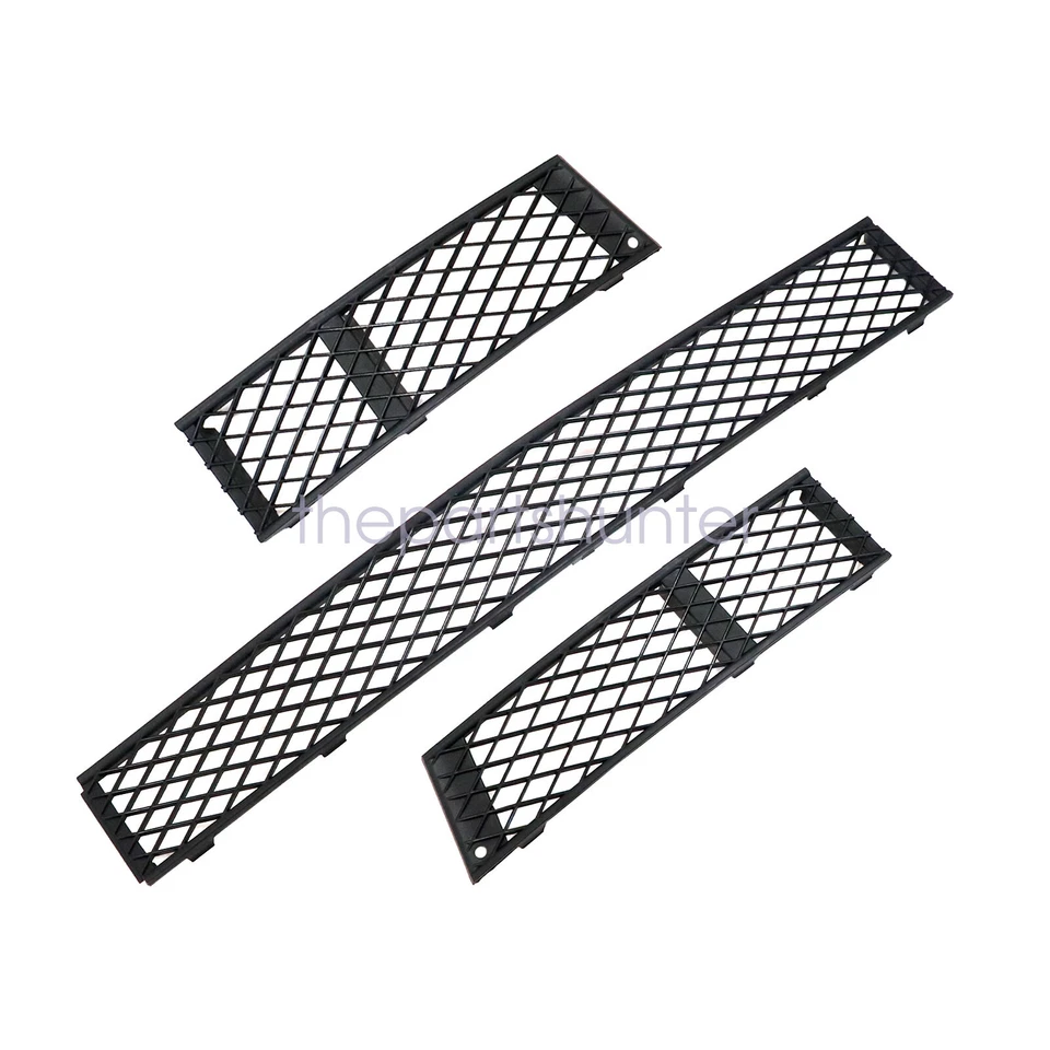 Kit de rejilla de parachoques delantero para BMW 740i 740Li 750i 750Li 2009-2012 sedán inferior Foto 3 de 4