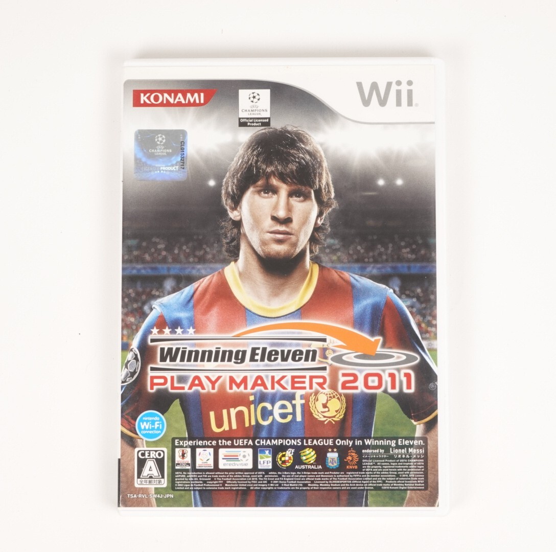 REGION LOCKED】World Soccer Winning Eleven 2011 Nintendo Wii Japan