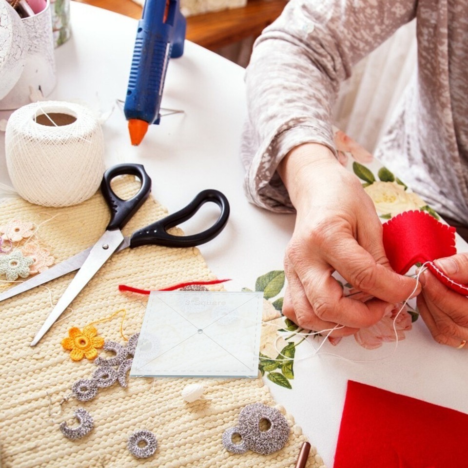 5 Pcs Quilting Rulers and Templates Circle for Work Patchwork Stitching