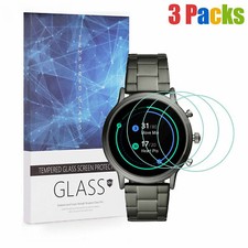 3 Pack For Ticwatch Pro 3 GPS Smartwatch Tempered Glass Screen Protector Cover