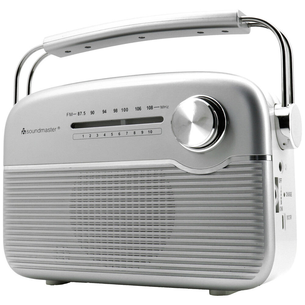 Thumbnail - Soundmaster Tr480si Akku-radio Ukw Ukw Solarpanel Silber