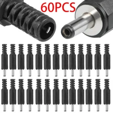 60PCS 1.35mm x 3.5mm Male DC Power Plug Socket Jack Connector Adapter
