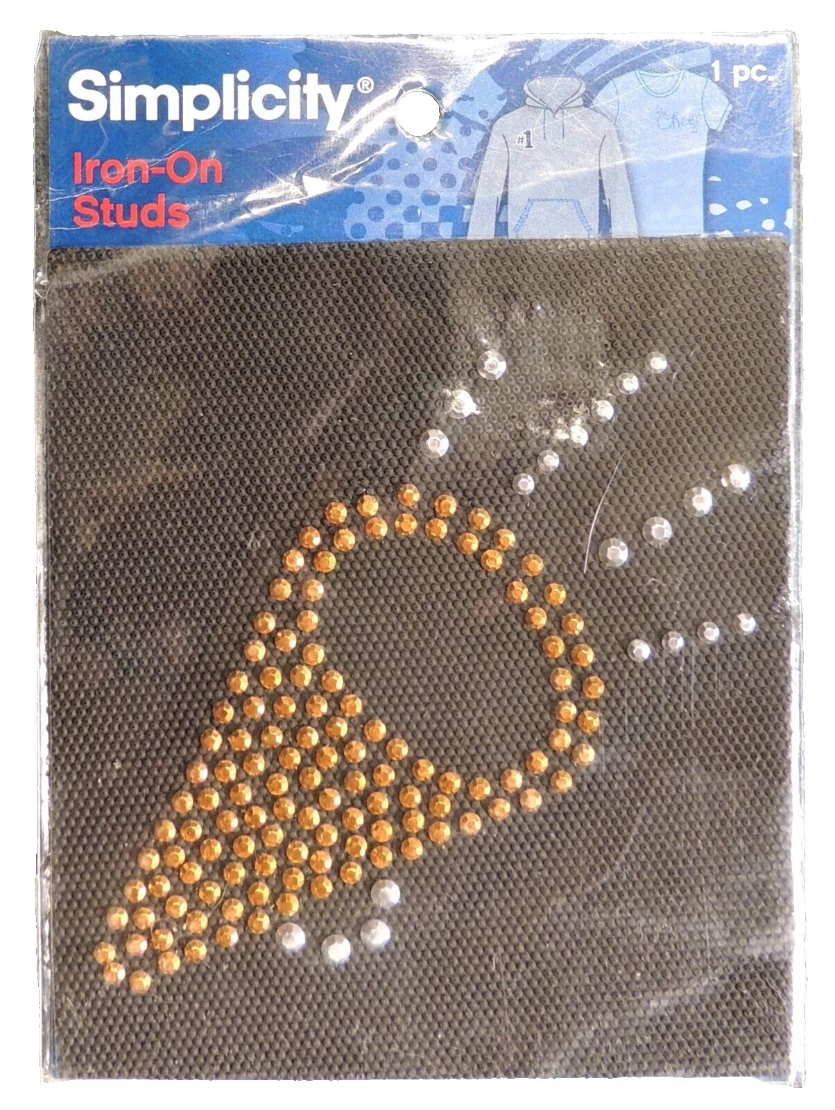 Rhinestones Sports Iron - On Sewing Appliques