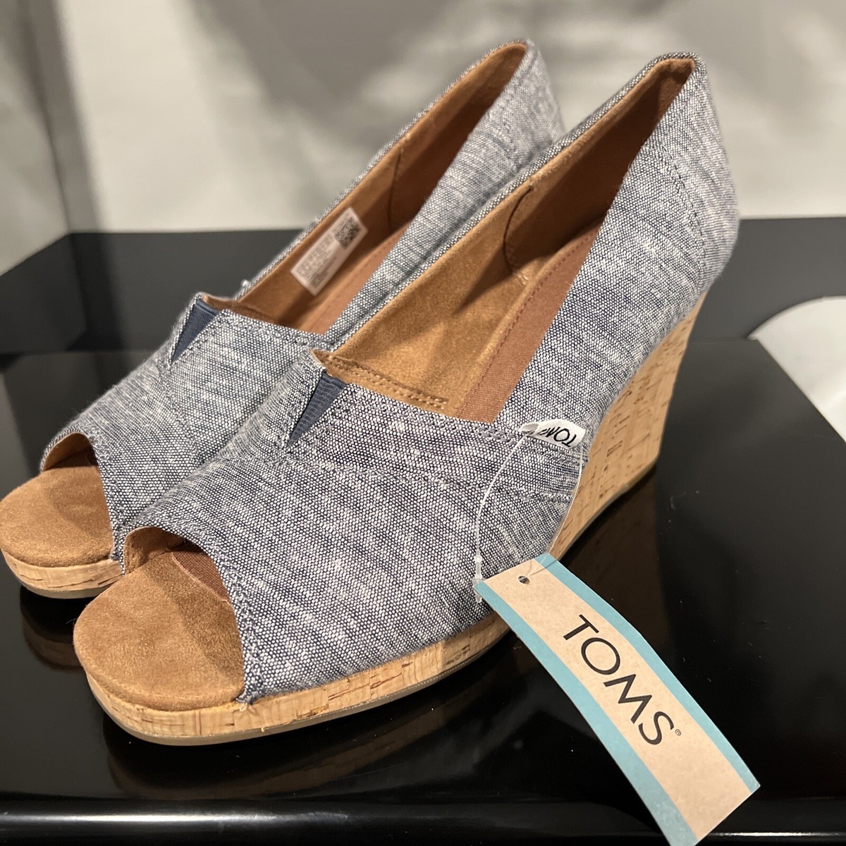 toms classic denim toms womens
