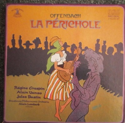【中古】 Offenbach オッフェンバック / La Perichole Hlts : Lombard / Strasbourg.po, Crespin, Vanzo, Bastin, Etc Offenbach: La Perichole-Crespin, Vanzo, Bastin, Lombard-RCA