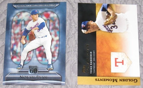 2011-12 Topps 4 Karten Lot Nolan Ryan Inserts - Bild 3 von 4