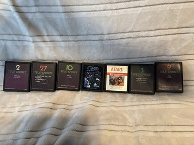 Atari 2600 Video Games Lot of 7 ET, Asteroids, and More - Untested - Ships Free