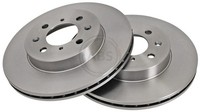 2X Bremsscheibe A.B.S. 16059 FüR Rover XW Honda 200 HW HWW 400 Concerto MA 25 2