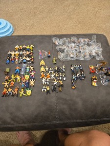 Micro Icons lot,  Civilian City, Rodeo, Punks, Kung Fu,  Bull Riders, Wrestlers.