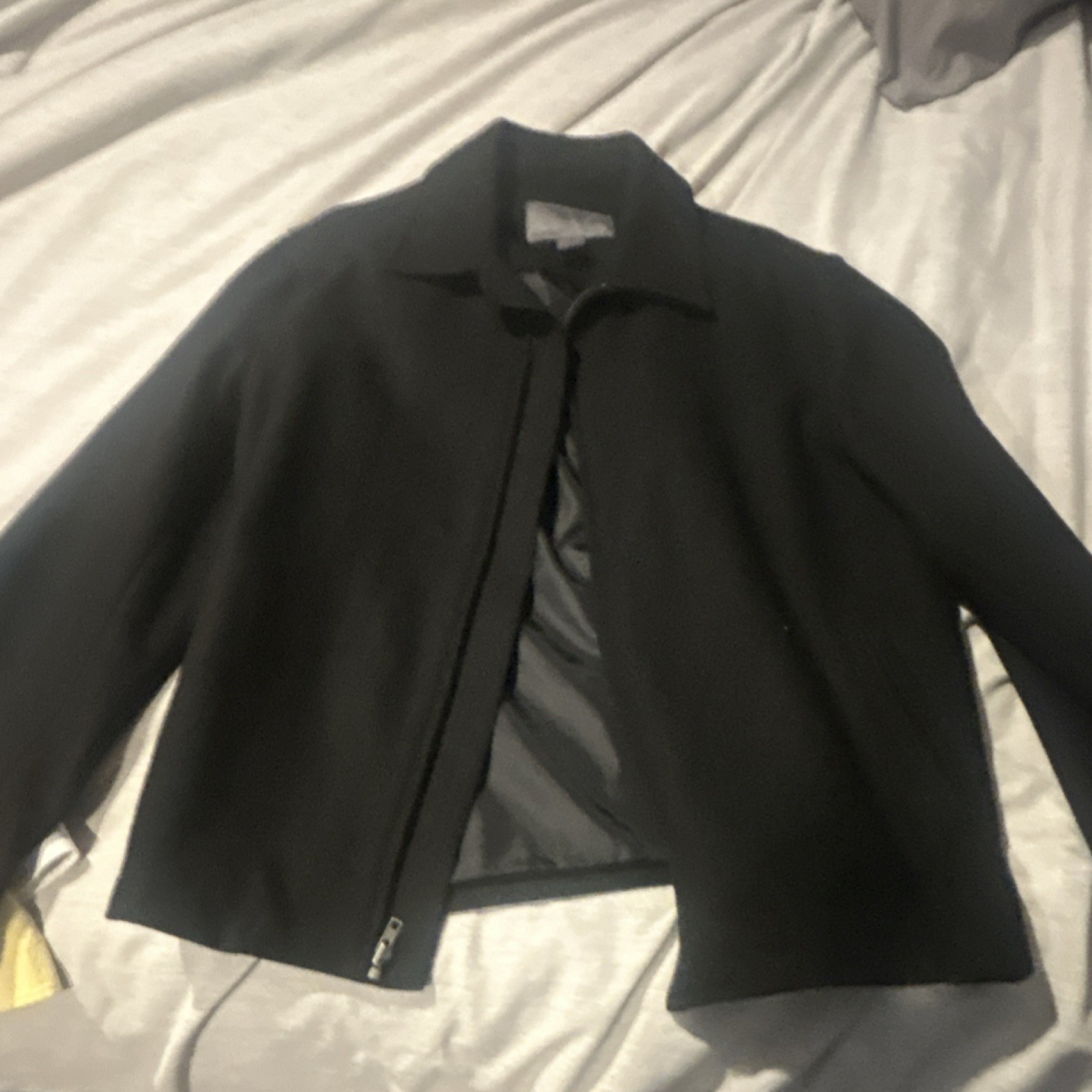 Old Navy Men's Black Solid Pattern Jacket Size L … - image 1