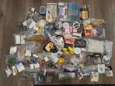 Mixed Lot Huge Craft Jewelry Beads Wire Making Craft Necklace Bracelets Crystals