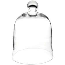 Plymor 10" x 13" Bell Jar Glass Display Dome Cloche, Interior size 9.5" x 10.5"