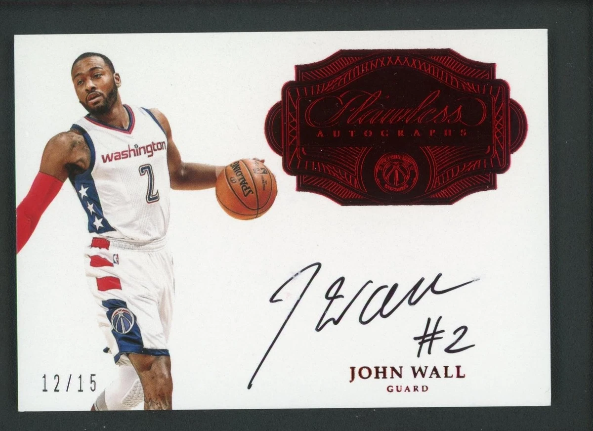 John Wall Basketball Autographed Sports Trading Cards