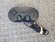 Classic Controller for Nintendo Wii, (NON OEM) #RVL-005 Black Tested