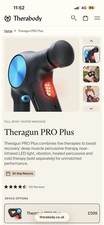 Theragun Prime Plus Massage Gun Black Brand New Sealed In Box