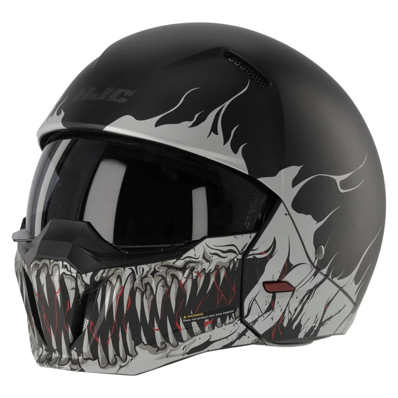 HJC i20 Urban Streefighter Scraw Black, photo 6 of 9