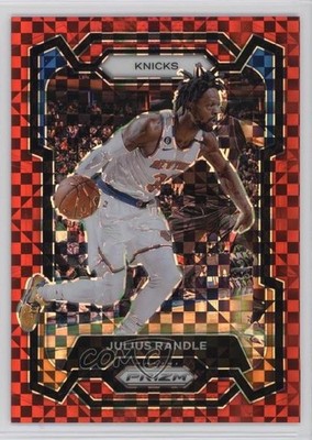 2023-24 Panini Prizm Red Power Prizm 8/75 Julius Randle #18 0d94