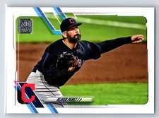 2021 Topps #273 Oliver Perez Cleveland Indians