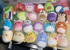 Lot Of 22 Squishmallows Micromallows Plush - Plus One Micromallow Accessory