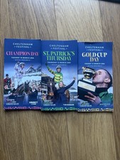 x3 Cheltenham Festival 2026 Race Cards
