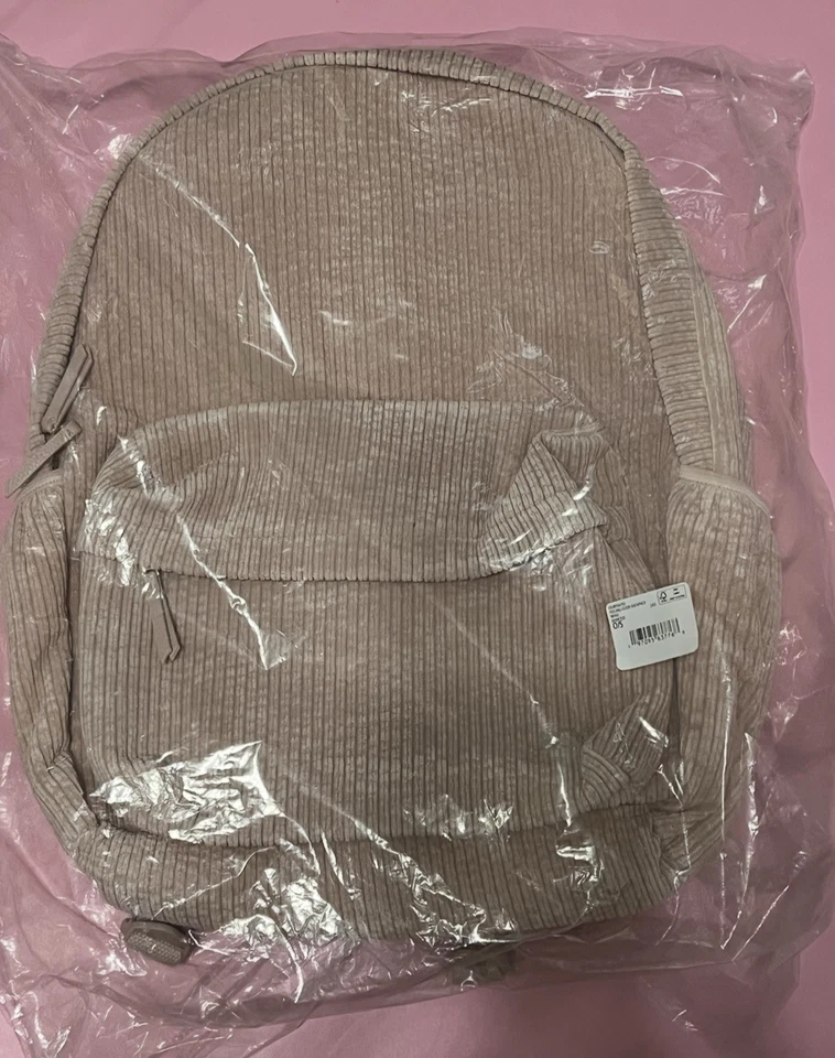 Mochila de pana rosa Roxy Feeling Good nueva con etiquetas Foto 4 de 4