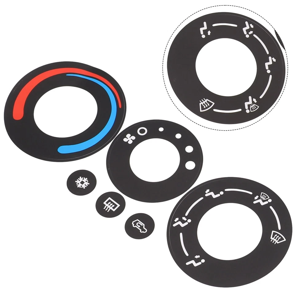 Vivid White Characters Control Repair Sticker for Pontiac Torrent 20052006 - Image 2 of 4