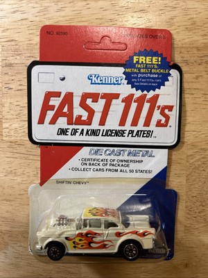 Kenner FAST 111 s Die Cast Metal  Shiftin  Chevy  White New And Mint