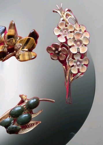 Bulk Lot Of 6 Vintage brooches. Wearable Condition. - Picture 7 of 9