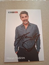 Autogrammkarte Harun Yildrim Unter Uns Rosenheim Cops ARD ZDF RTL NDR 