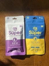 The Super Patch Company:The REM Patch & The Defend Patch Pack Of 28 Patches