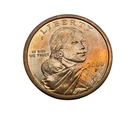 2000-P Sacagawea Dollar $1 Coin Liberty Native American Golden Toned Collectible