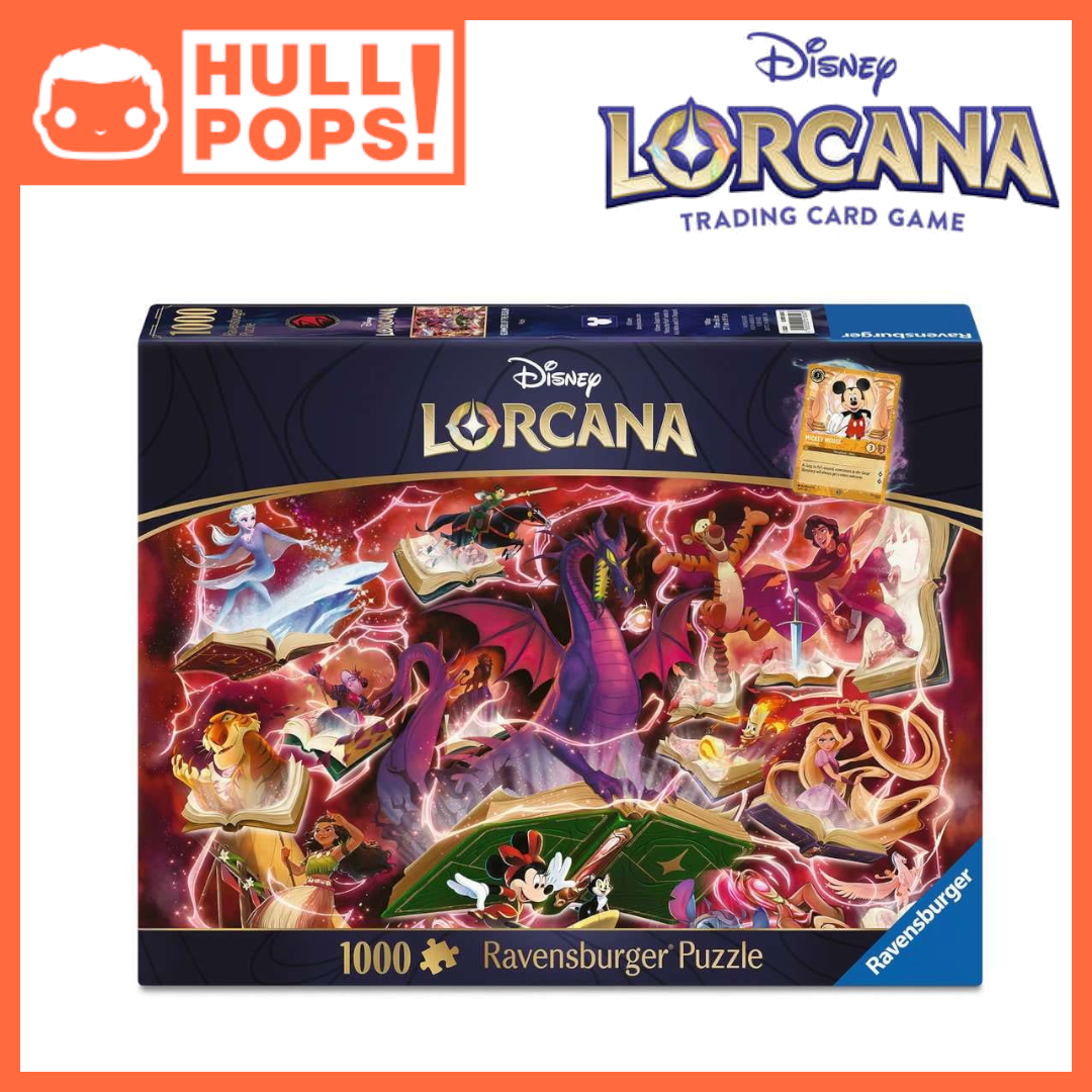 Disney Lorcana Jigsaw Puzzle Glimmers of the Realm: Ruby (1000 pieces)
