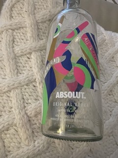 ABSOLUT LIMITED EDITION PEACE BOTTLE