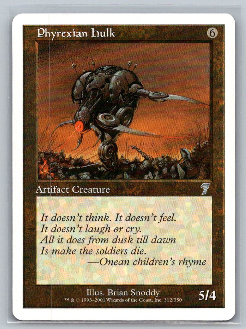 Phyrexian Hulk U 7th Edition 312 LP