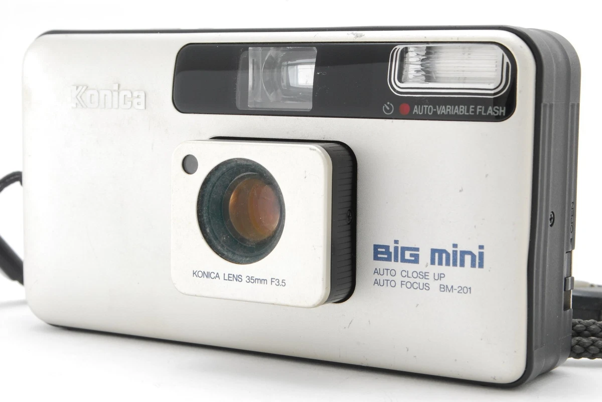 Konica コニカBiG mini ビッグミニ BM-201 (液晶OK) 動作OK】Konica big mini bm-201 コニカ ※K077 動作OK】Konica big
