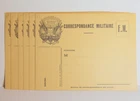 Lot of 6 Military Correspondence MP of Progress Deberny