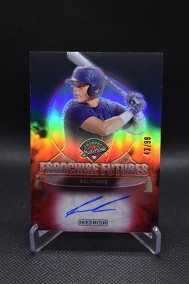 Ike Irish Auto /99 2025 Panini Prospect Edition Franchise Futures Orioles