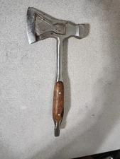 Vintage Multi Tool Camping Emergency Survival Axe Hatchet Hammer Scribe Military