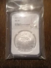 2006 American Silver Eagle 1 Oz 999 Silver NGC MS69