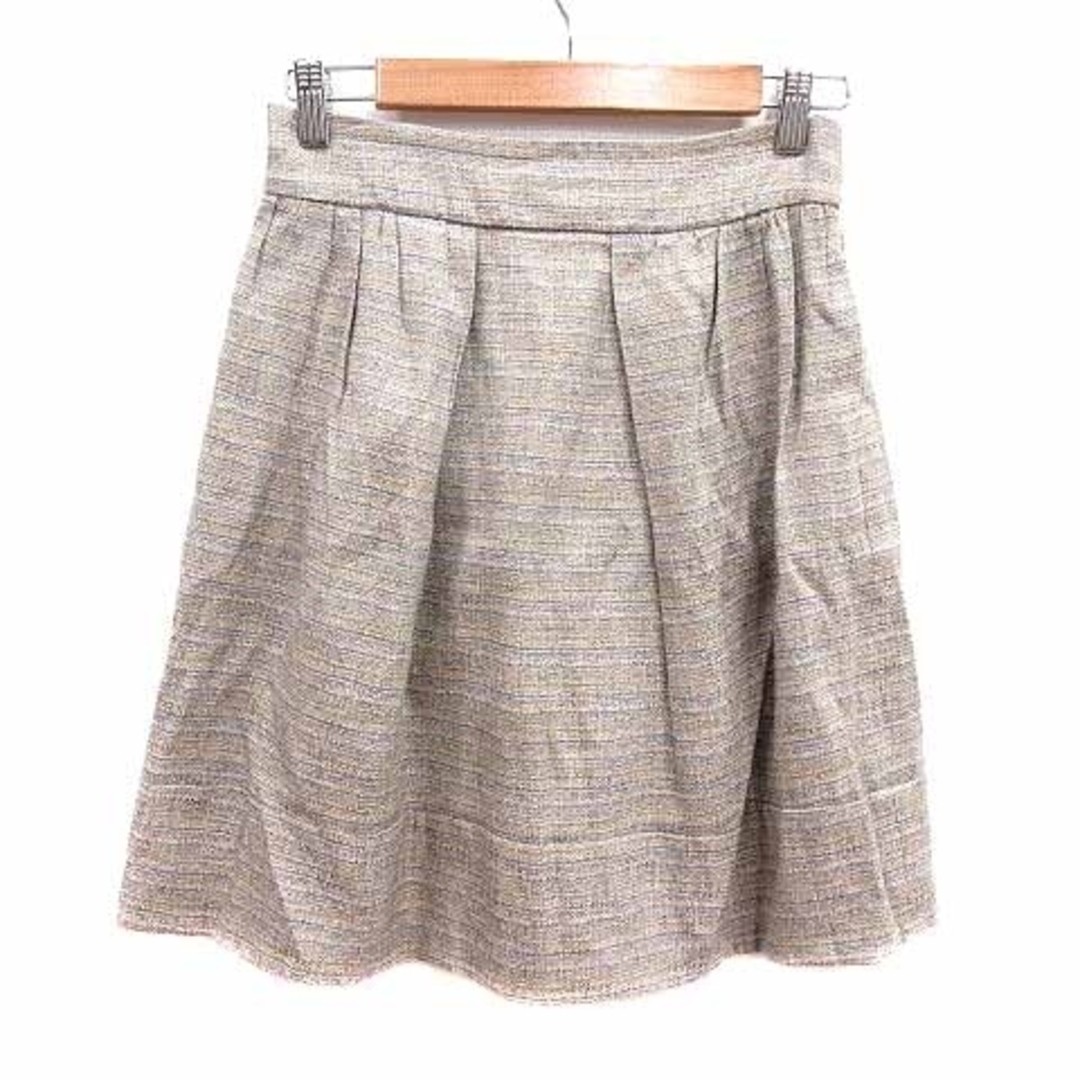 期間限定値下げ‼️【USED】TOMORROW LAND MACPHEE McAfee MACPHEE Tomorrowland Huskirt Knee Length 38 M Beige